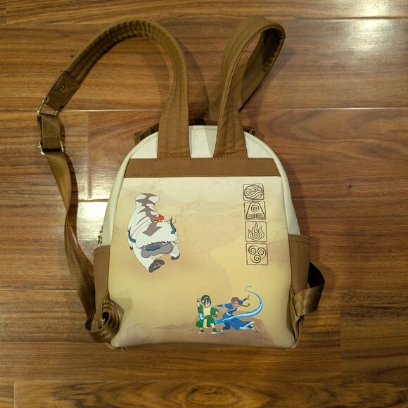 Nickelodeon Avatar Last Airbender Sokka & Suki Fan Earth Backpack LE Exclusive main image 6